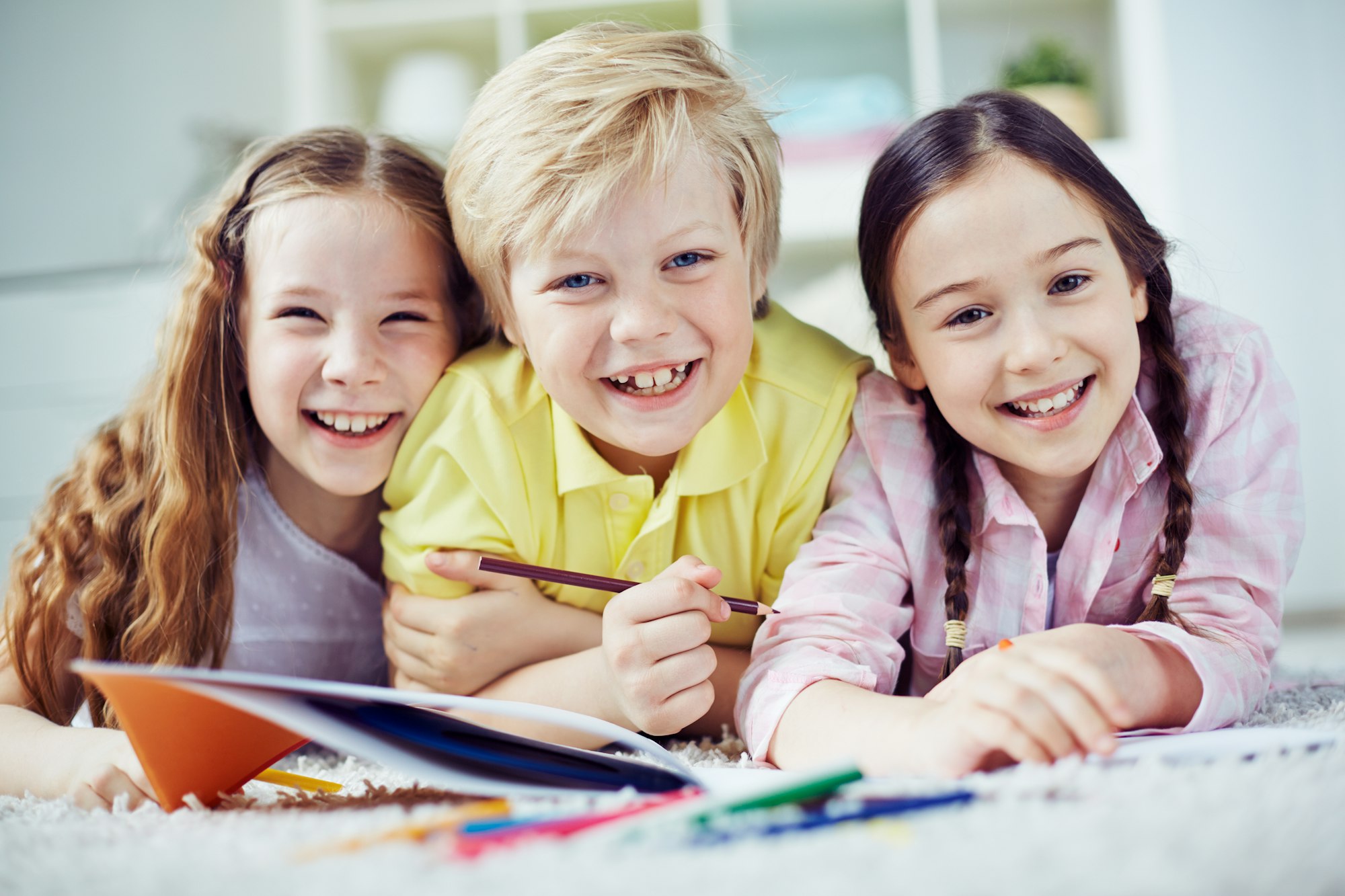Kids in kindergarten